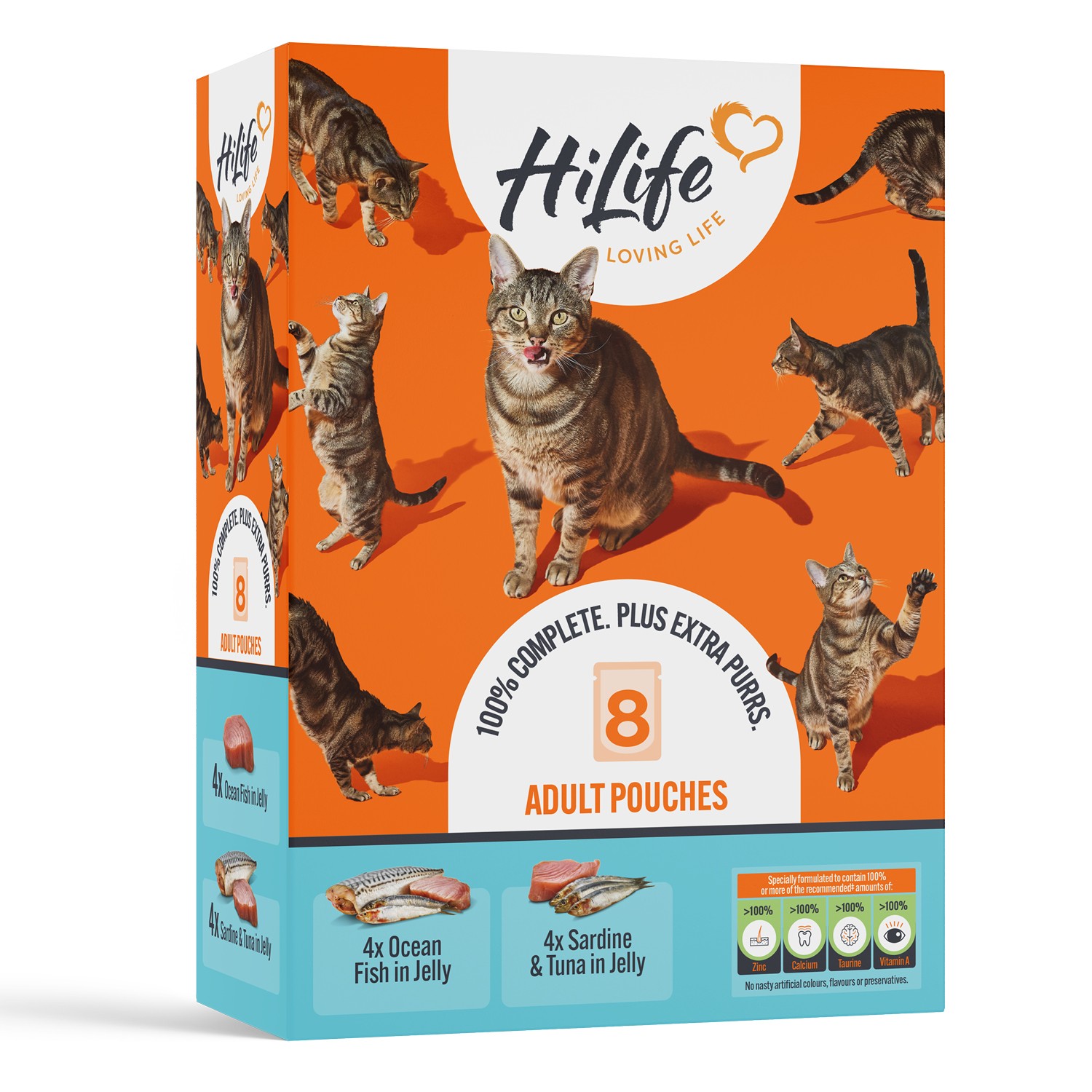 HiLife Hilife It Only The Fishy One Mackerel Tuna Adult Wet Cat Food pet food packaging